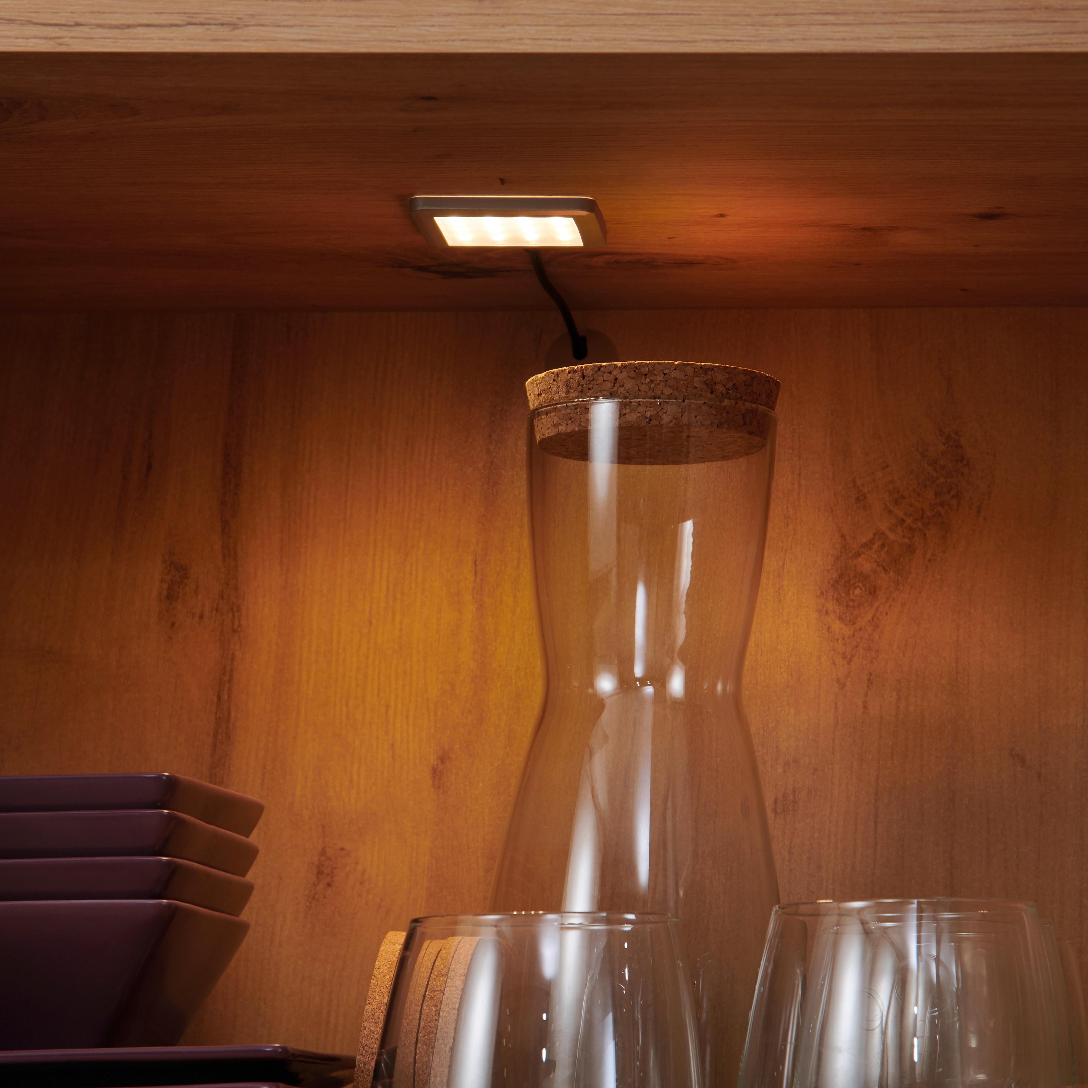 Vitrine NYON in Artisan-Eiche-Dekor
