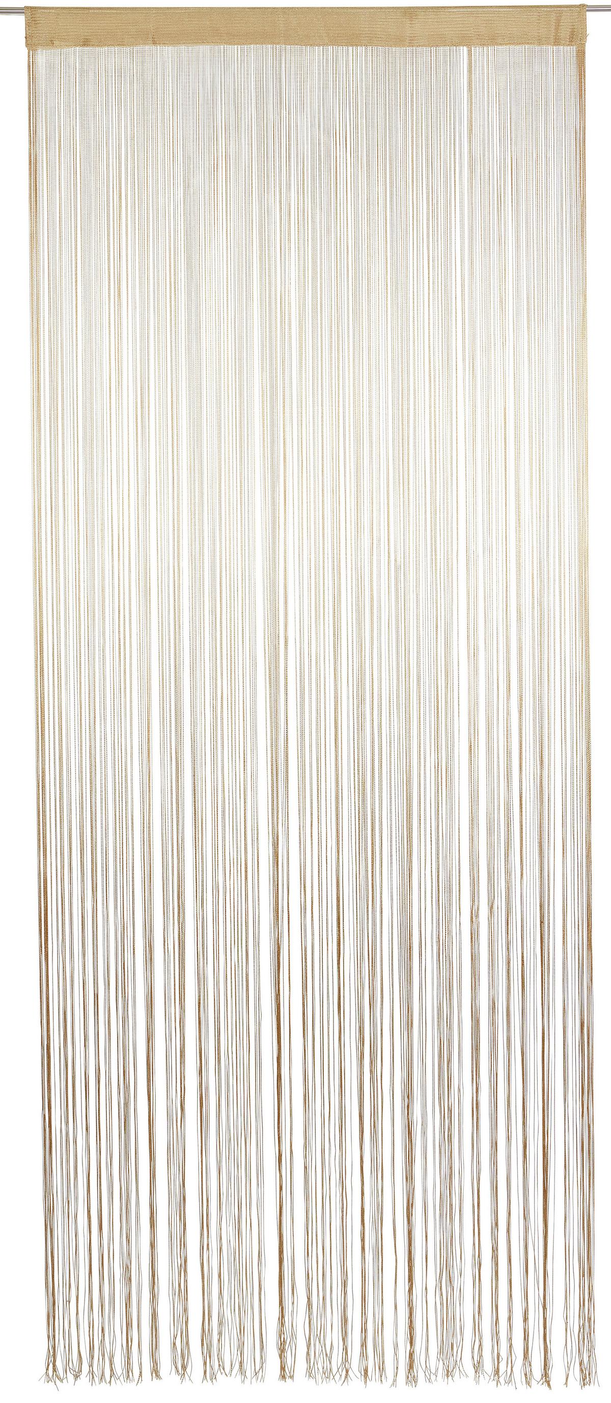 Zsinórfüggöny Marietta - natúr színű, Konventionell, textil (90/245cm) - Best Price