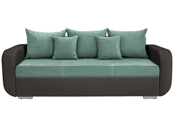 Dreisitzer-sofa Faro B: 225cm - Chromfarben/Dunkelgrau, MODERN, Holz/Textil (225/90/92cm) - Ombra Dreisitzer-sofa Faro B: 225cm - Chromfarben/Dunkelgrau, MODERN, Holz/Textil (225/90/92cm) - Ombra