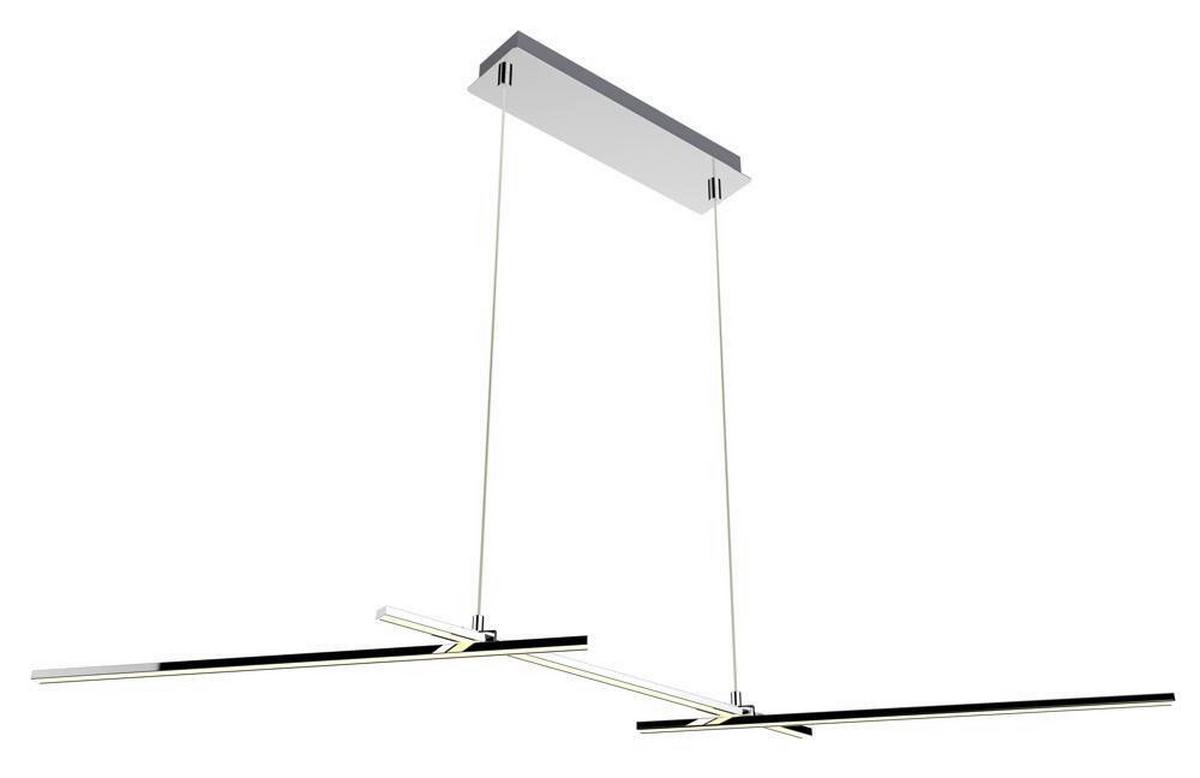 Led-pendelleuchte A0021-330 Thasos - Chromfarben, Design, Metall (103/23/120cm)