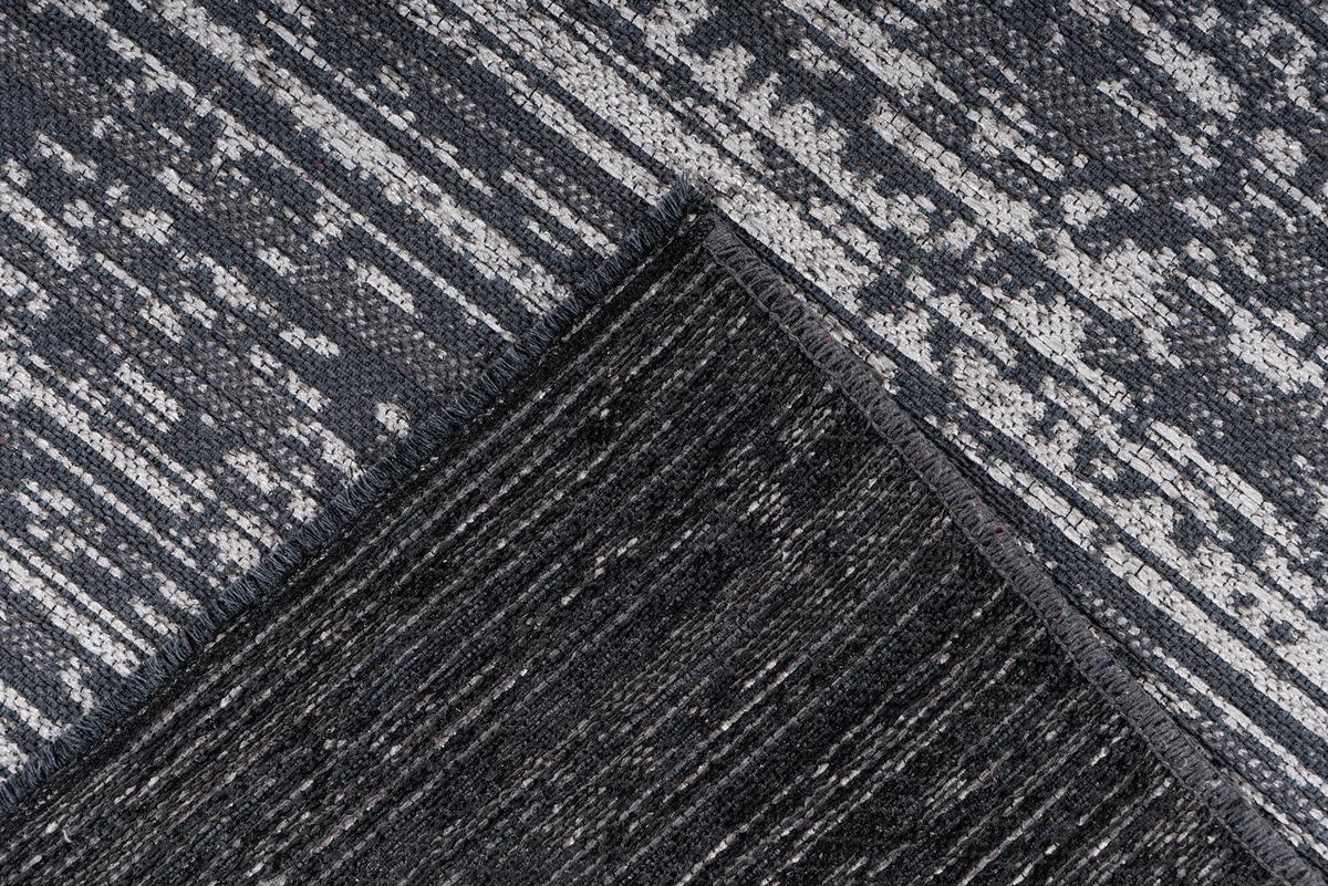 Vintage Teppich Grau Kalevi 160x230 cm - Grau, KONVENTIONELL, Textil (160/230cm)