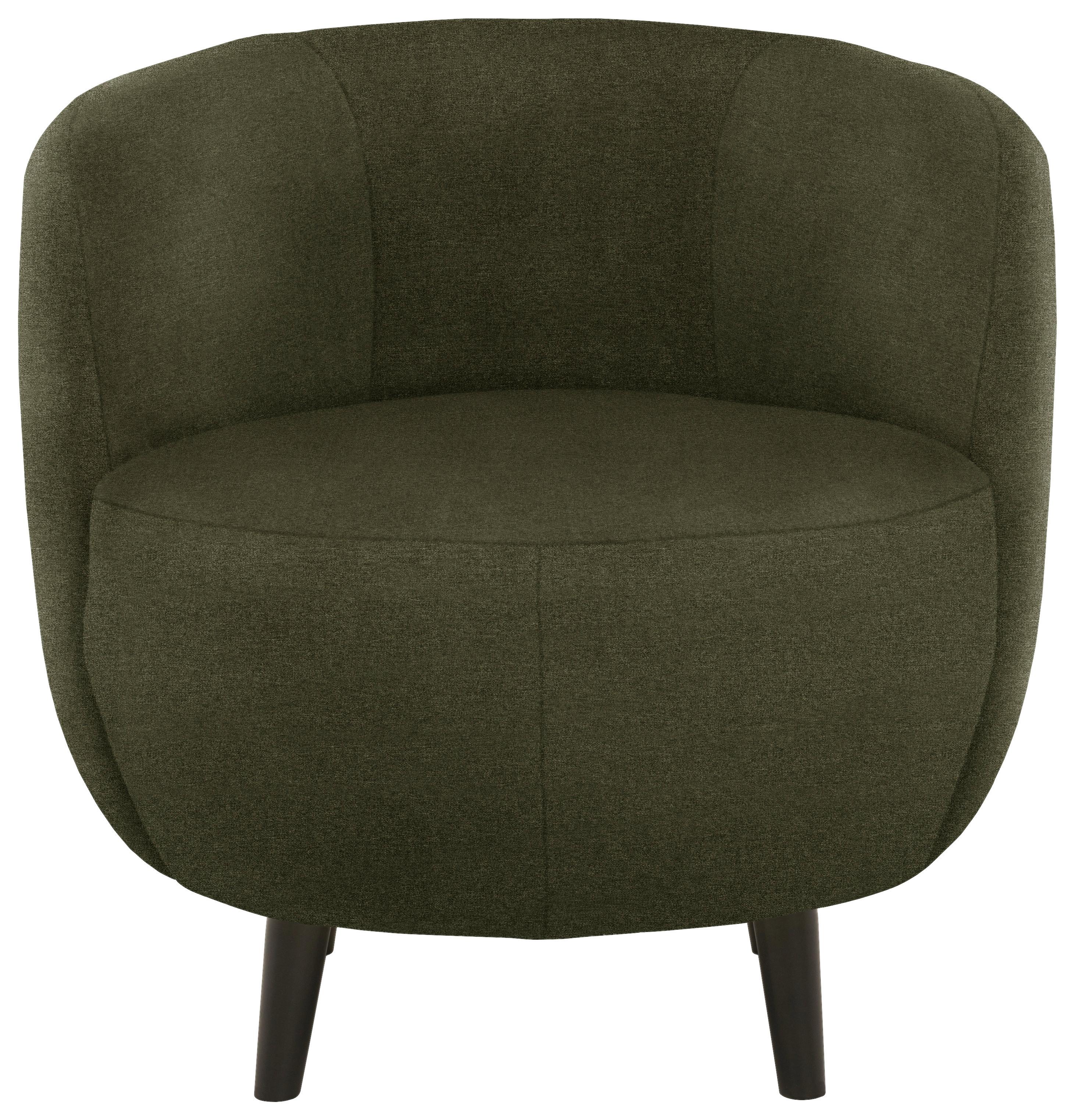 Sessel Looks Xiv - Schwarz/Grün, Design, Textil (72/72/76cm) - LOOKS by W.Joop