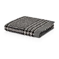 Duschtuch Brooklyn Bambus 600 G/M2 Schwarz 80x150 cm - Schwarz/Naturfarben, Basics, Textil (80/150cm) - Moeve
