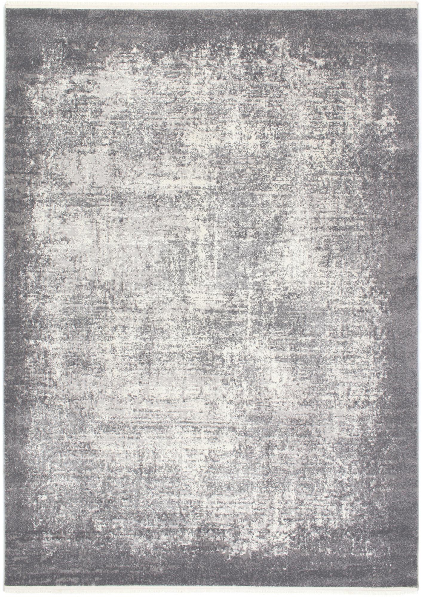 Webteppich Grau Etienne 120x170 cm - Grau, Design, Textil (120/170cm) - Novel