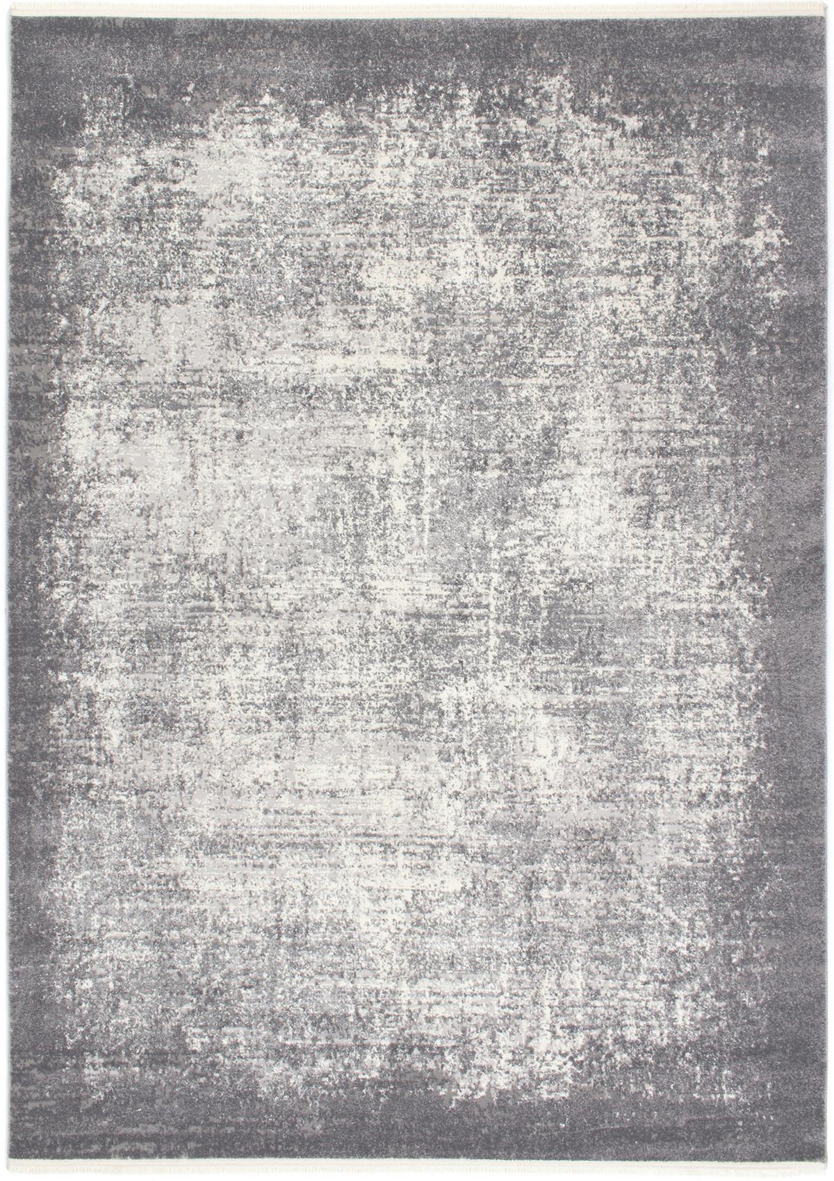 Webteppich Grau Etienne 120x170 cm - Grau, Design, Textil (120/170cm) - Novel