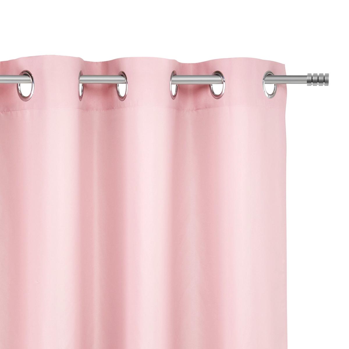ZÁVĚS S OČKY ABBY -JUB- - růžová, Konvenční, textil (140/235cm) - Modern Living