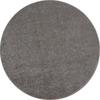 Hochflor Teppich Beige Ata Rund Ø 200 cm - Beige, Design, Textil (200cm) - Novel