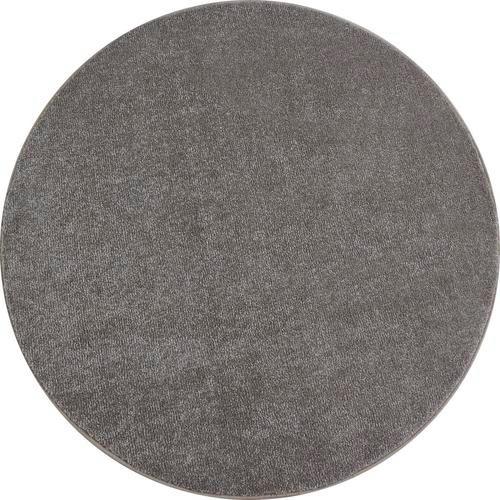 Hochflor Teppich Beige Ata Rund Ø 200 cm