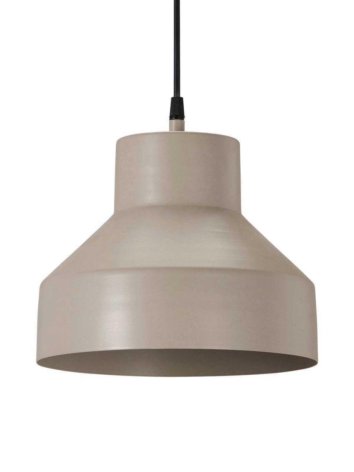 Hängeleuchte Solo Beige D: 26 cm - Beige, Trend, Metall (26/150cm)