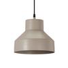 Hängeleuchte Solo Beige D: 26 cm - Beige, Trend, Metall (26/150cm)