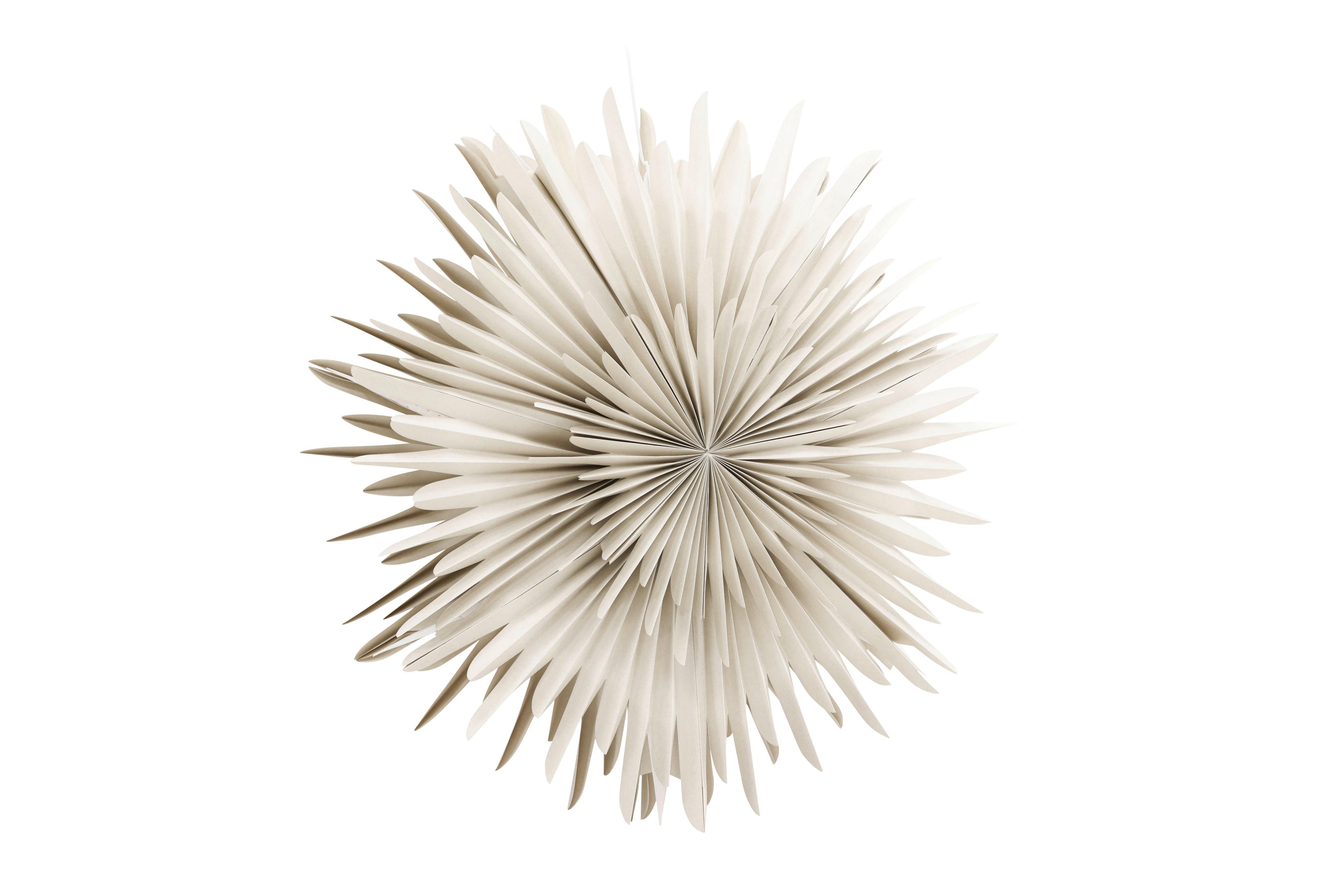 Hängeleuchte Sälen - Beige, Basics, Papier (100/100/28cm) - P & B