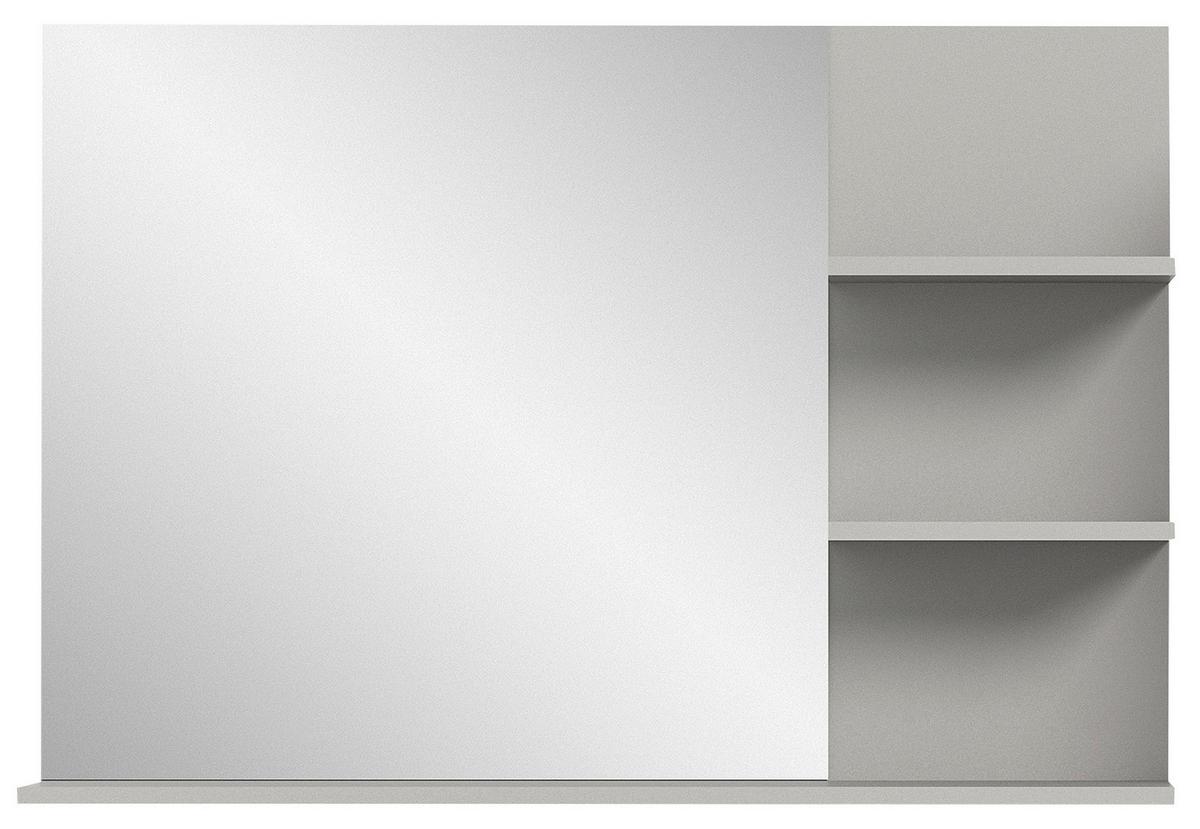 Wandspiegel Jaru Grau B: 100 Cm - Grau, MODERN, Holzwerkstoff (100/69/16cm) - MID.YOU