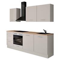 Küchenleerblock Ip3150 - Eichefarben/Magnolie, Design, Holzwerkstoff (230cm) - Impuls