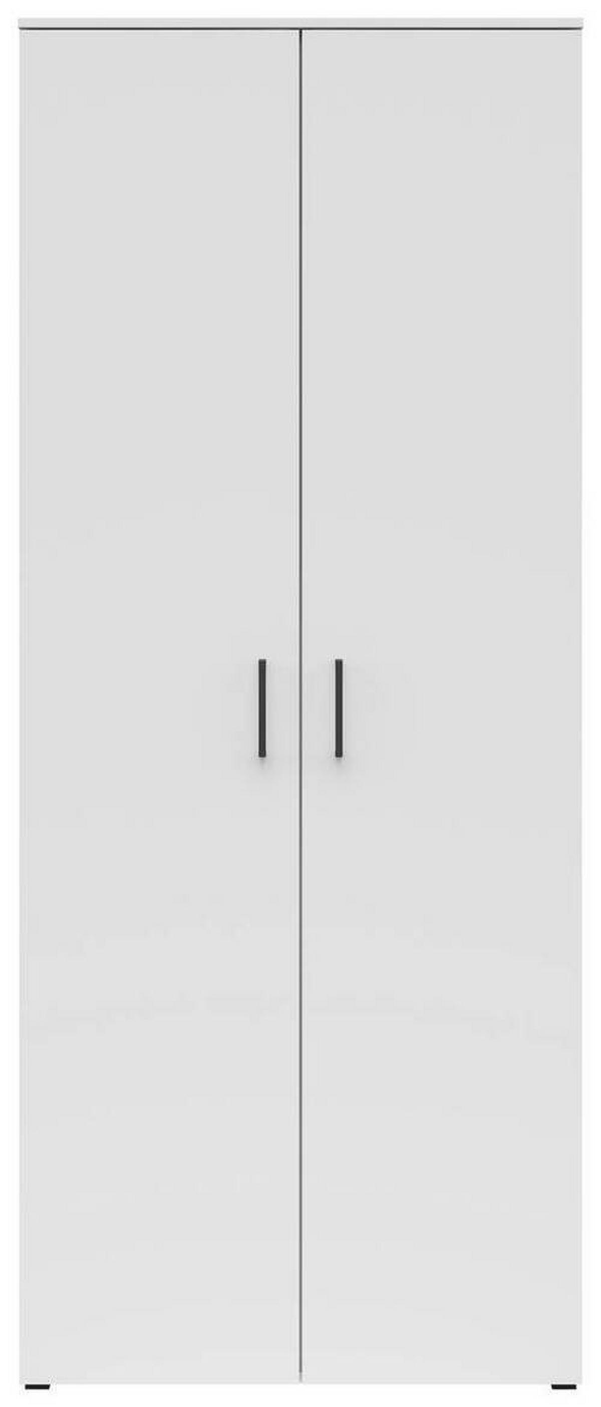 Szekrény Multistauraum - fehér, Modern, faalapú anyag (80/195/40cm) - Carryhome