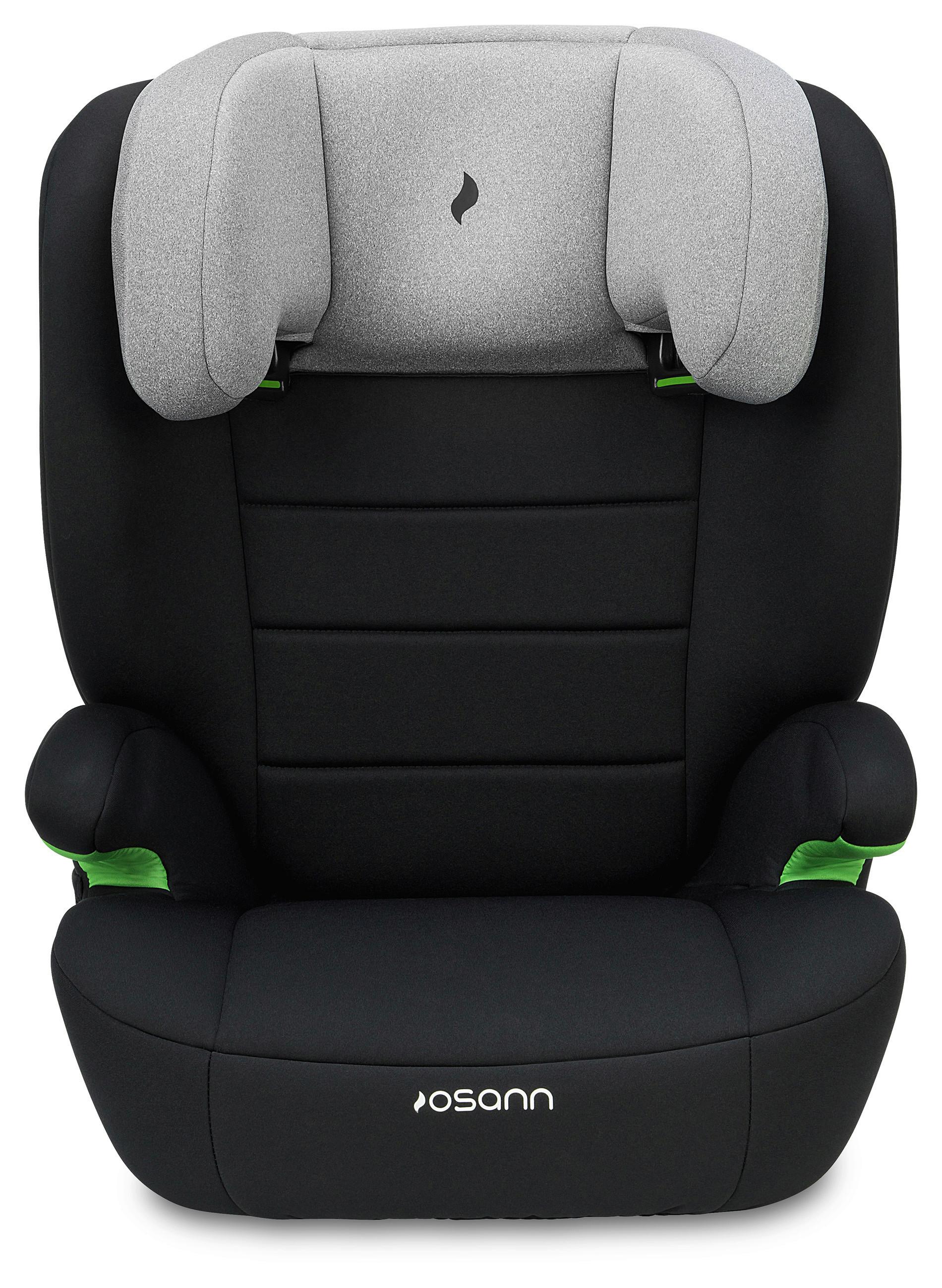 Kinderautositz Musca - Hellgrau/Schwarz, Basics, Kunststoff/Textil (44/55/43cm) - Osann