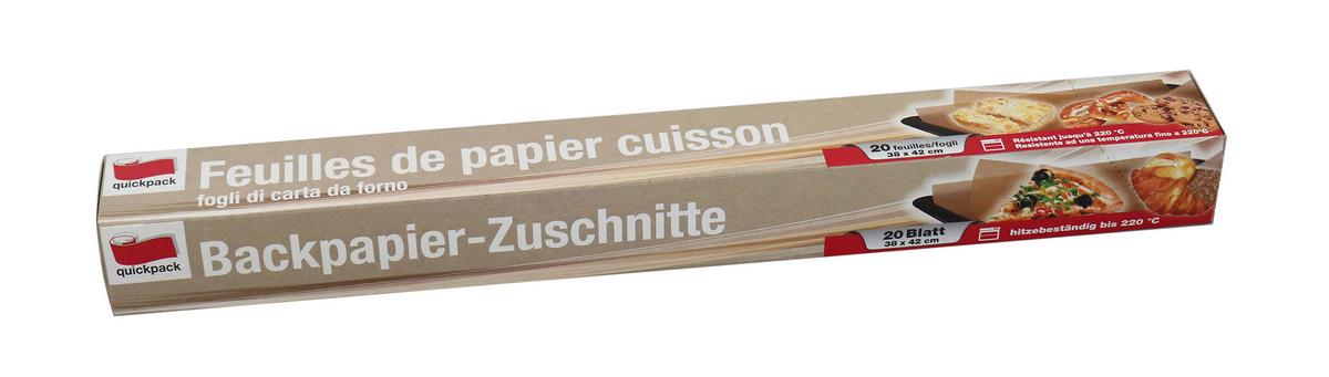 Backpapier 777102 Flurin - Braun, Basics, Papier (38/42cm) - Quick Pack