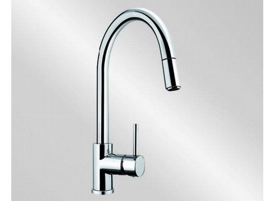 Spültischarmatur Blancospirit-s - Chromfarben, Metall (36cm) - Blanco Spültischarmatur Blancospirit-s - Chromfarben, Metall (36cm) - Blanco