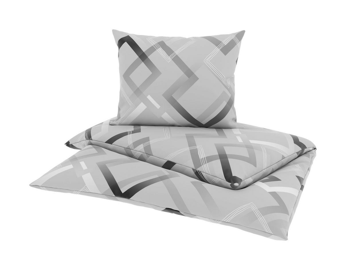 BETTWÄSCHE GOODY - Grau, MODERN, Textil - Luca Bessoni