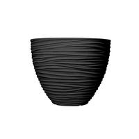 Virágkaspó Sylt - antracit, Konventionell, műanyag (40/31cm) - Luca Bessoni