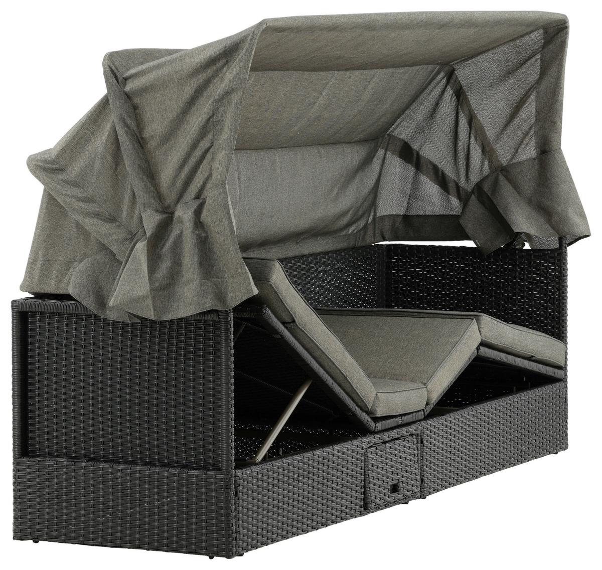 Sonnenliege Nopy - KONVENTIONELL (200/135/60cm) - Gardenson