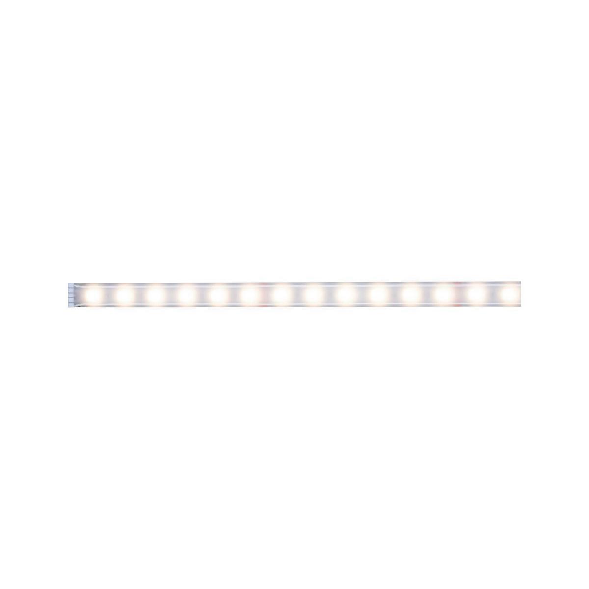 Led-streifen Farbwechsler L: 1 M Dimmbar - Silberfarben, Basics, Kunststoff (100cm) - Paulmann