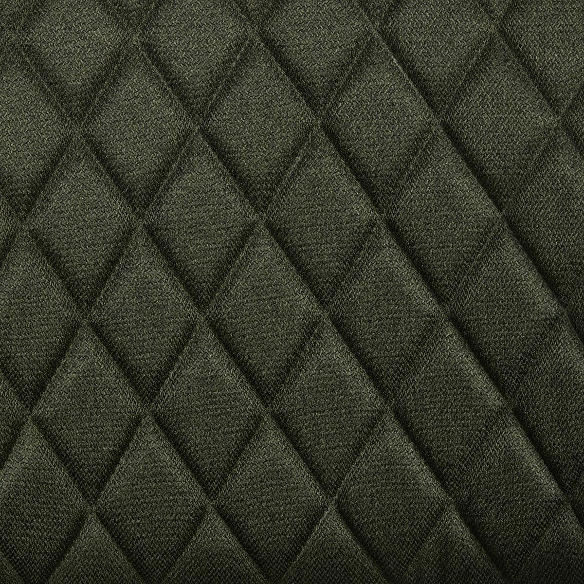 Armlehnstuhl Pam Grün, Sitzfl. 360° Drehbar - Schwarz/Grün, KONVENTIONELL, Holz/Textil (57/85.5/60cm) - MID.YOU