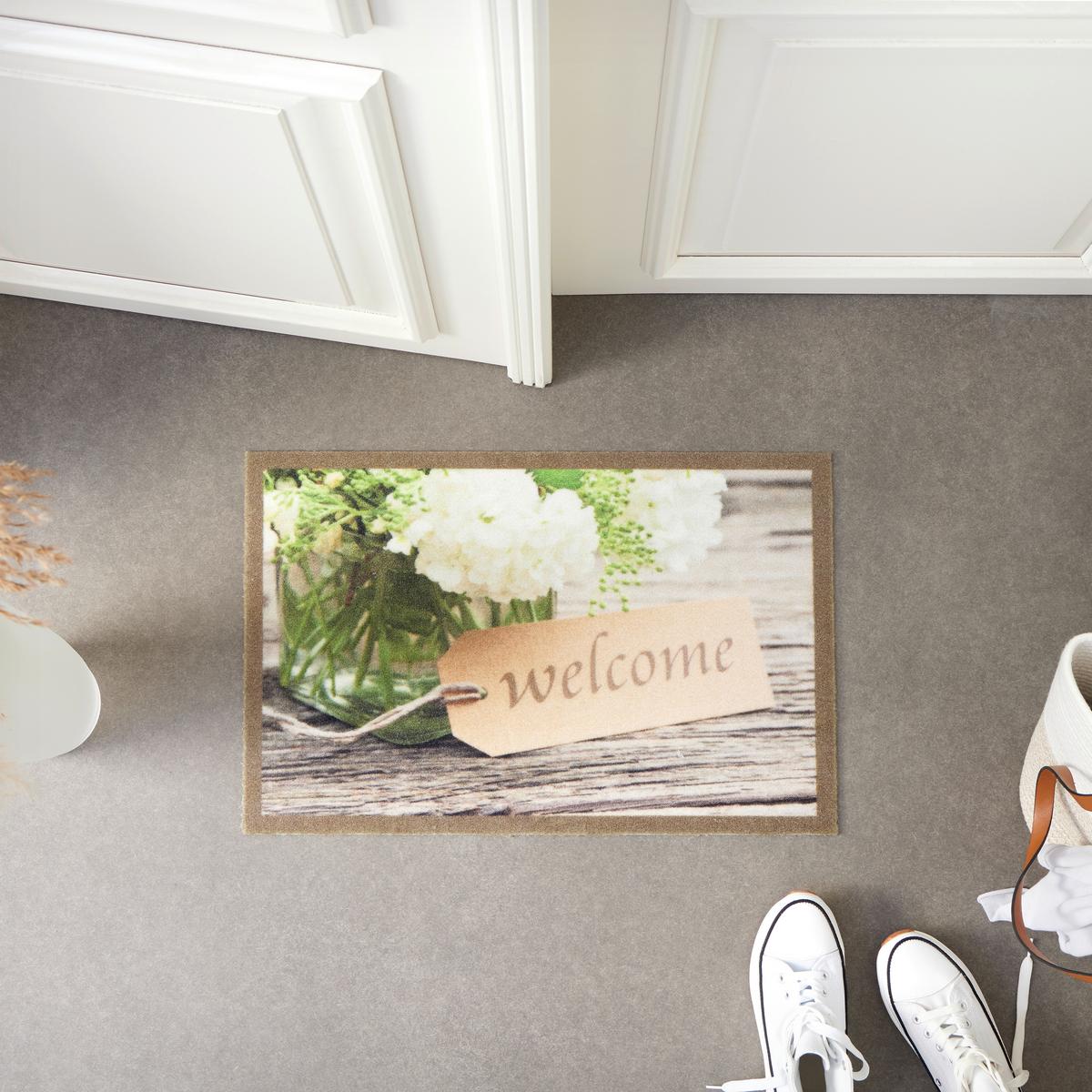 Fußmatte Velvet 007445-1 - Multicolor, Basics, Textil (40/60cm)