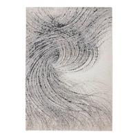 Webteppich MY BOLOGNA 462 GREY 140 X 200 - Grau, KONVENTIONELL, Kunststoff/Textil (140/200cm) - Obsession