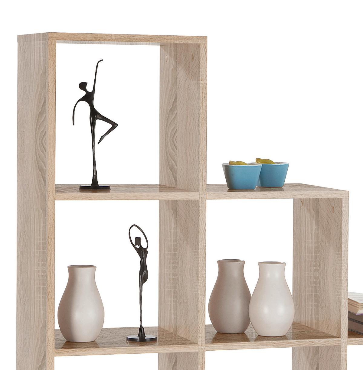 Raumteiler B: 149 cm Sonoma Eiche Dekor - Eichefarben, MODERN, Holzwerkstoff (149/150/35cm)