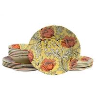 Tafelservice Florentina Multicolor L: 31 Cm - Multicolor, Basics, Keramik - Creatable