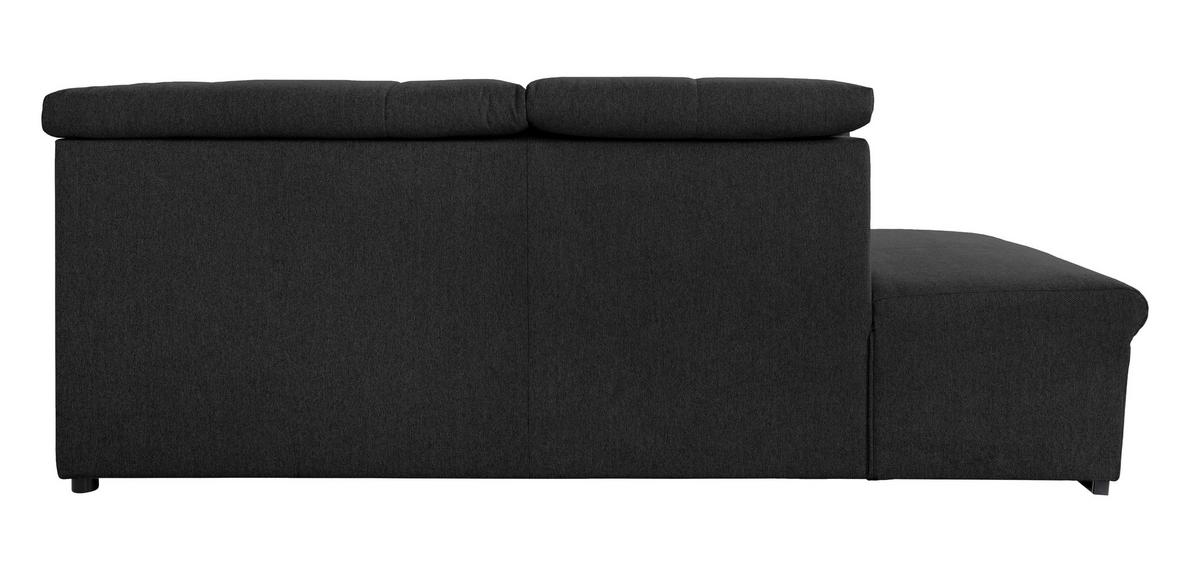 Wohnlandschaft Ramzes Schwarz U: 215x328x173 cm - Schwarz/Grau, Design, Textil (215/328/173cm) - MID.YOU