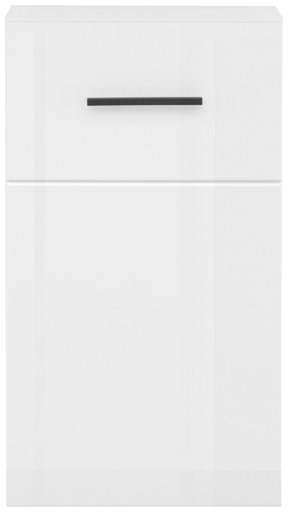 Hängeschrank Avanti Weiß B: 36 cm - Weiß Hochglanz, Design, Holzwerkstoff (36/63,1/31,6cm) - Hom`in
