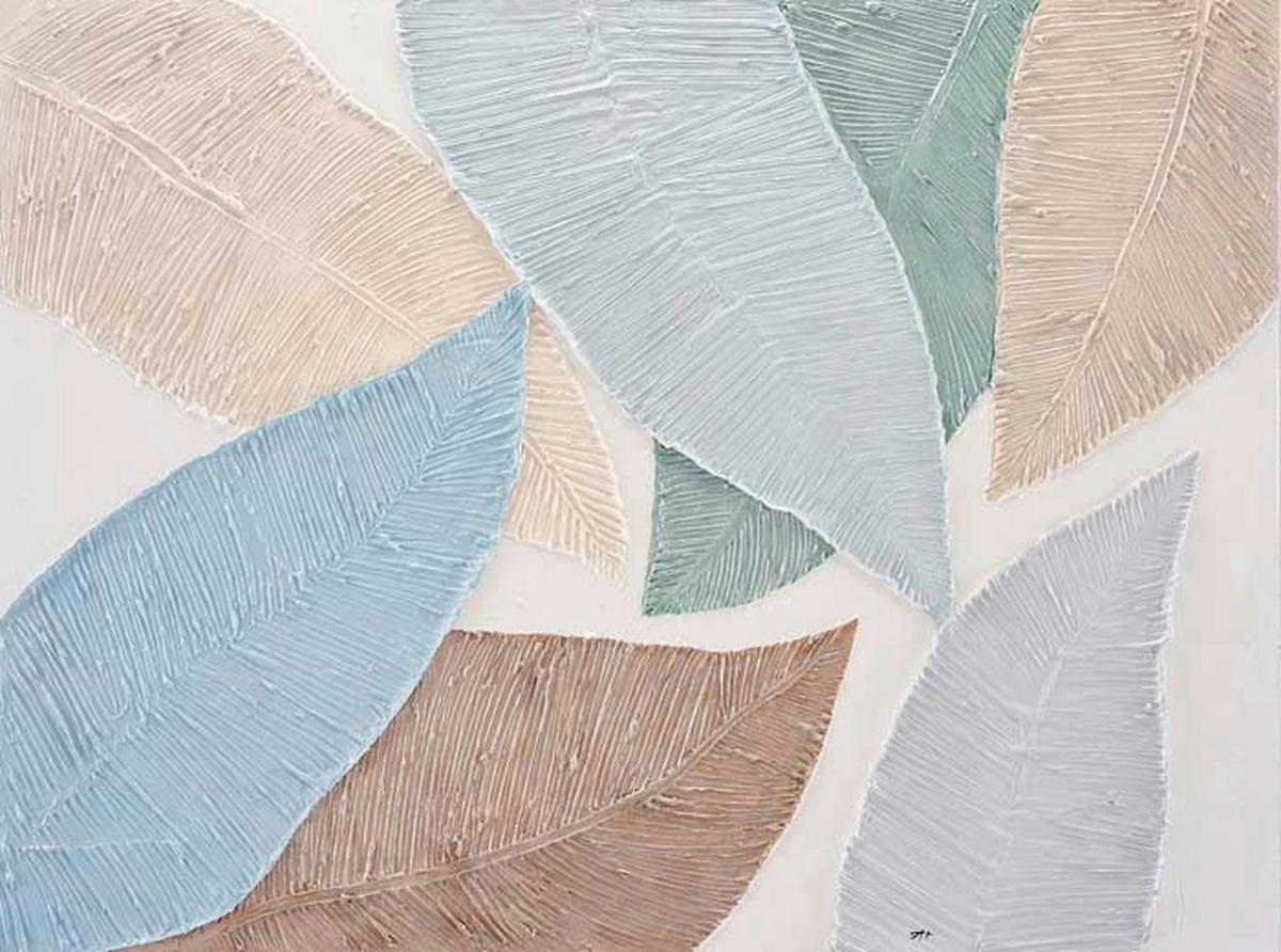 Olajfestmény 70/100cm - többszínű, Basics, textil (70/100cm)