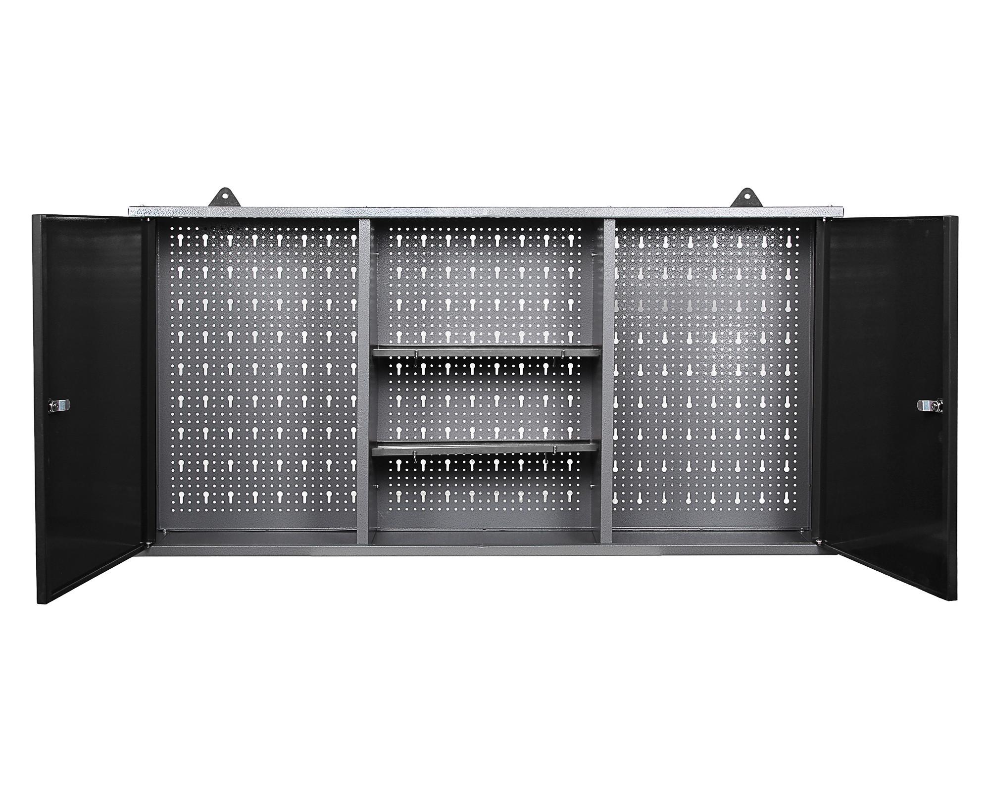 Werkzeugschrank Stahl Anthrazit/grau B: 120 Cm - Anthrazit/Grau, Basics, Metall (120/60/20cm)
