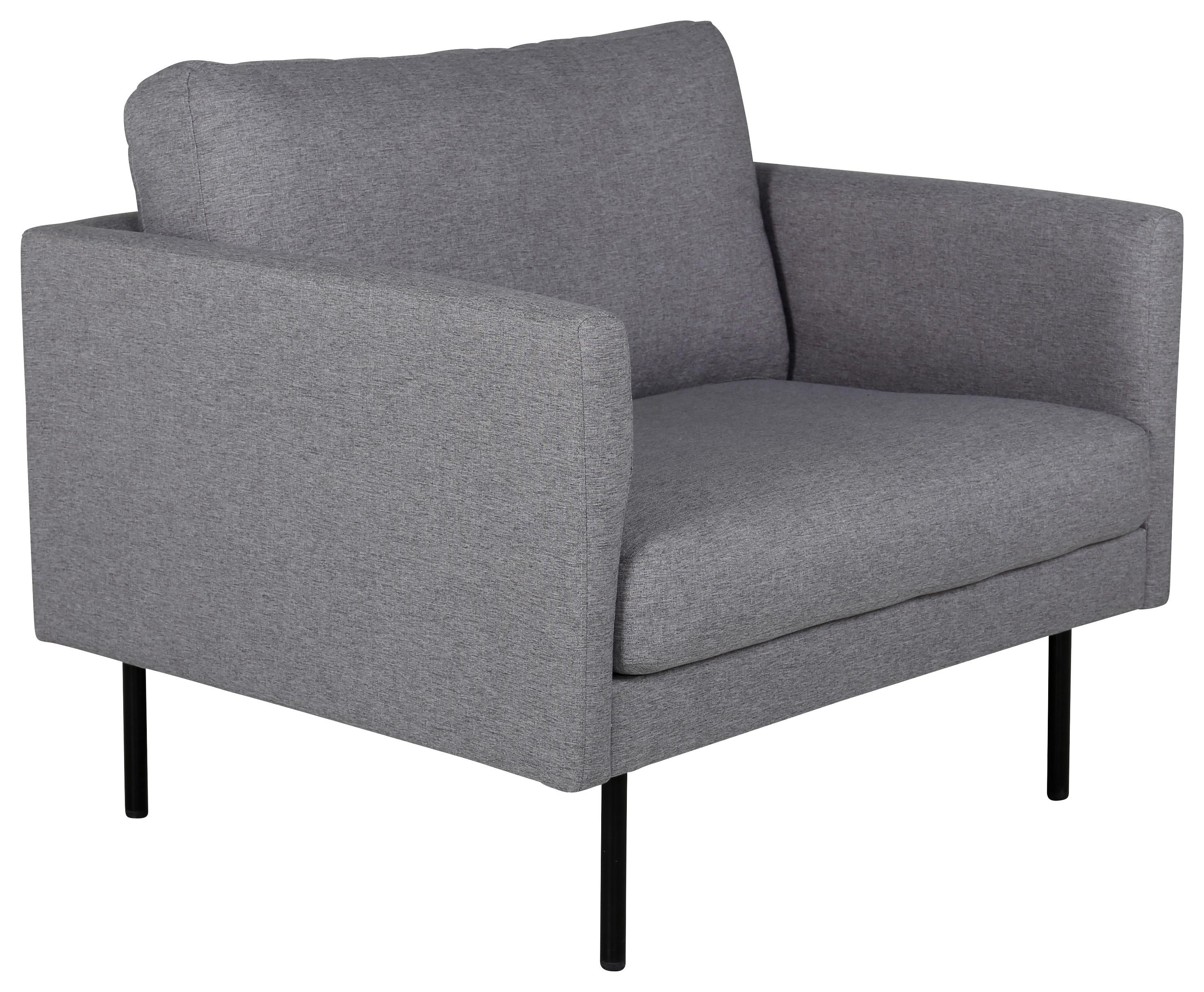 Sessel Zoom - Design, Textil/Metall (95/80/84cm) - Livetastic