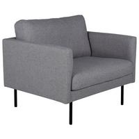 Sessel Zoom - Design, Textil/Metall (95/80/84cm) - Livetastic