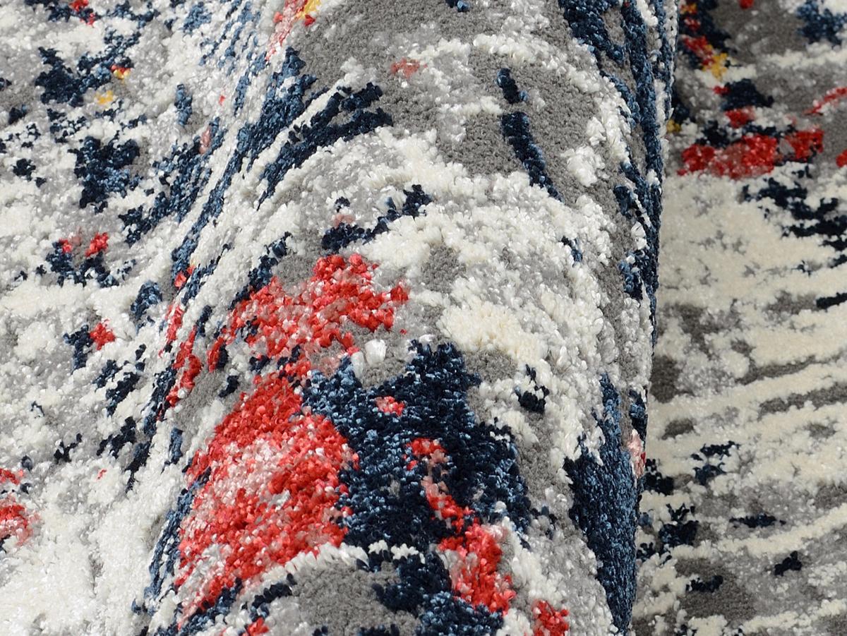 Webteppich Multicolor Timeline Firework Rund ⌀ 160 cm - Multicolor, Design, Textil (160cm) - Novel