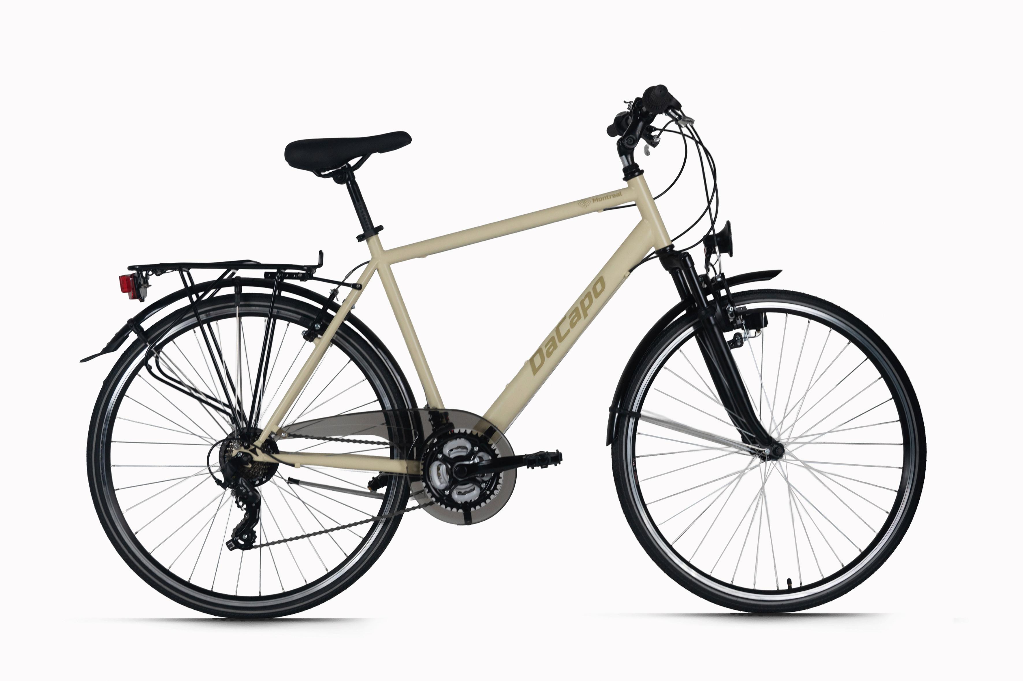 Trekkingrad 28'' DaCapo Montreal beige - Beigebraun, Basics, Metall (25/140/60cm)