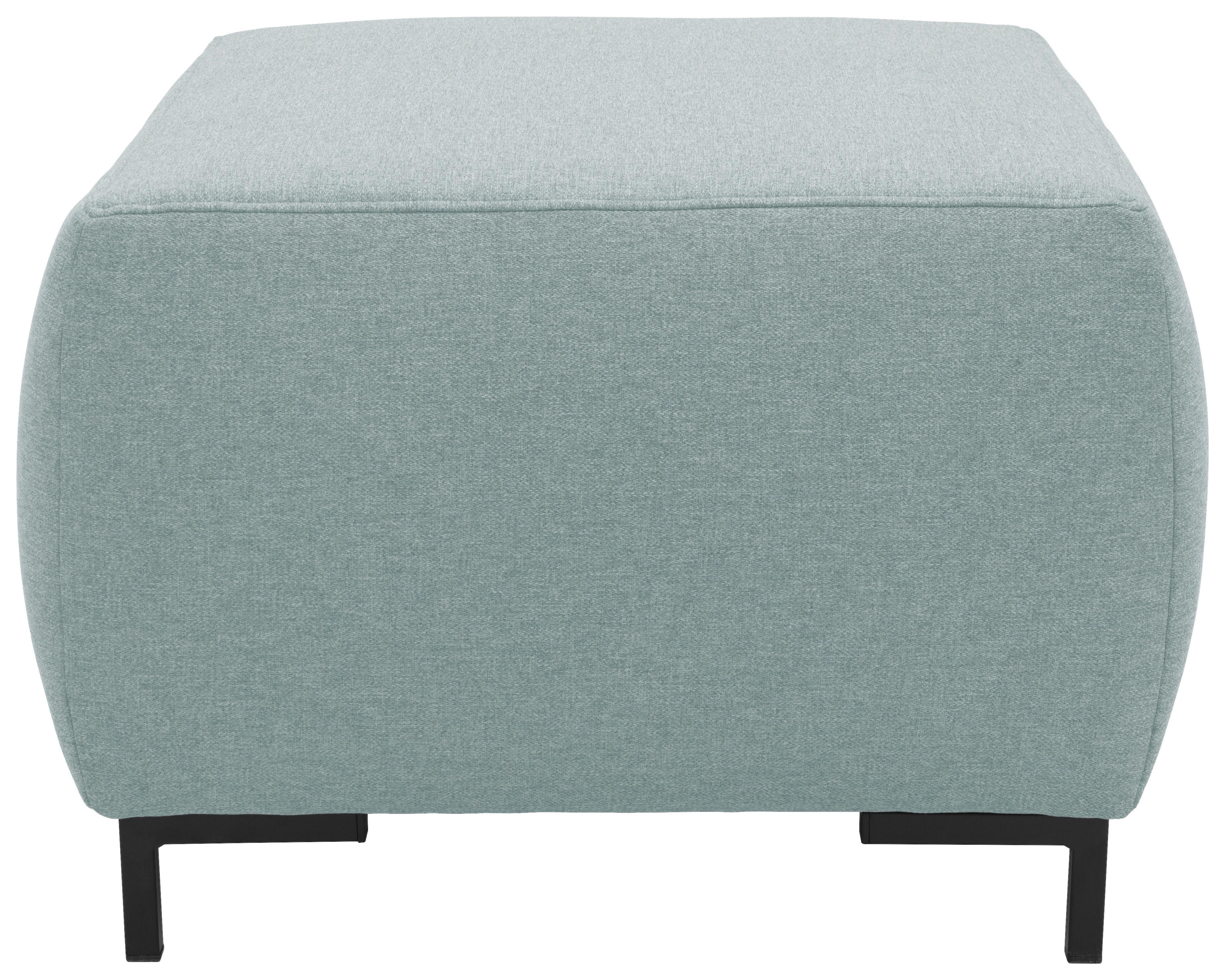 Hocker Looks Vi - Blau/Schwarz, Design, Textil (88/44/68cm) - LOOKS by W.Joop