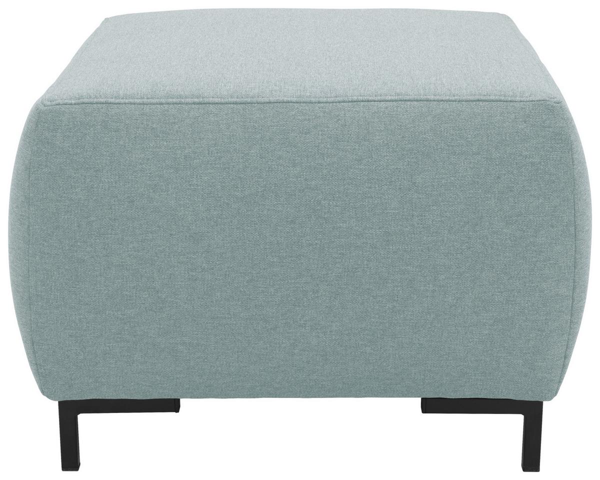 Hocker Looks Vi - Blau/Schwarz, Design, Textil (88/44/68cm) - LOOKS by W.Joop