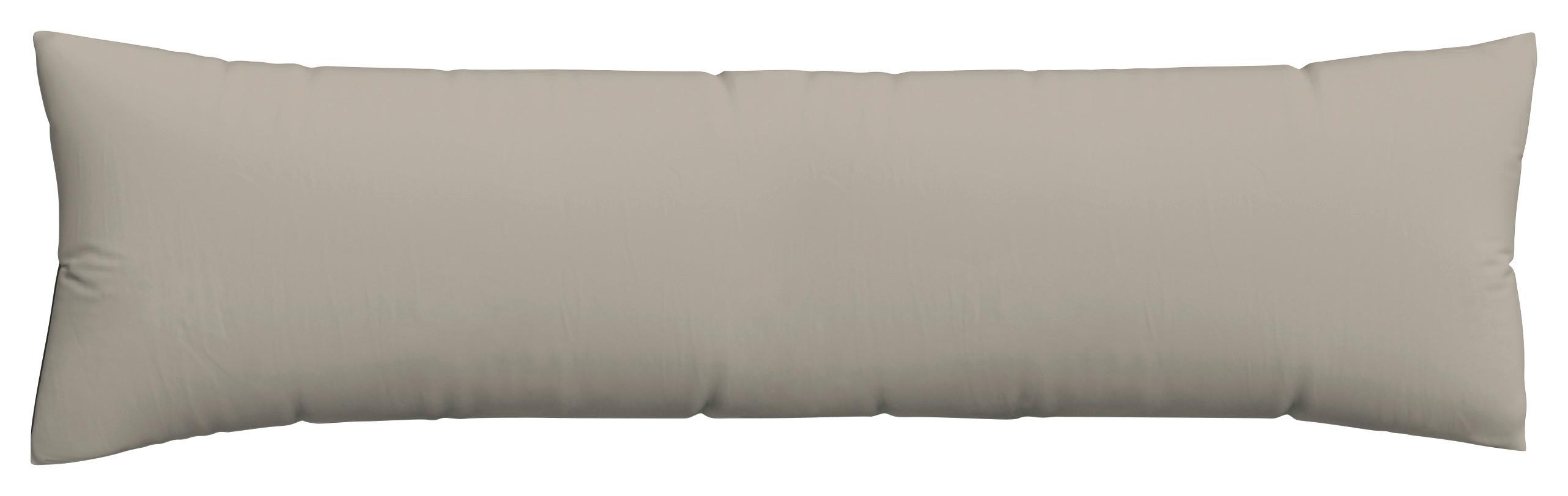 Seitenschläferkissenbezug Sandfarben - Sandfarben, Basics, Textil (40/140cm) - Schlafgut