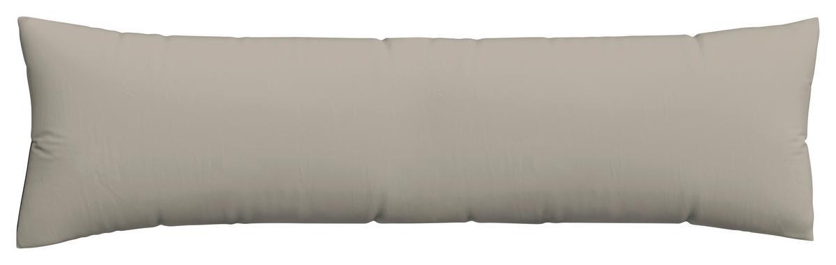 Seitenschläferkissenbezug Sandfarben - Sandfarben, Basics, Textil (40/140cm) - Schlafgut