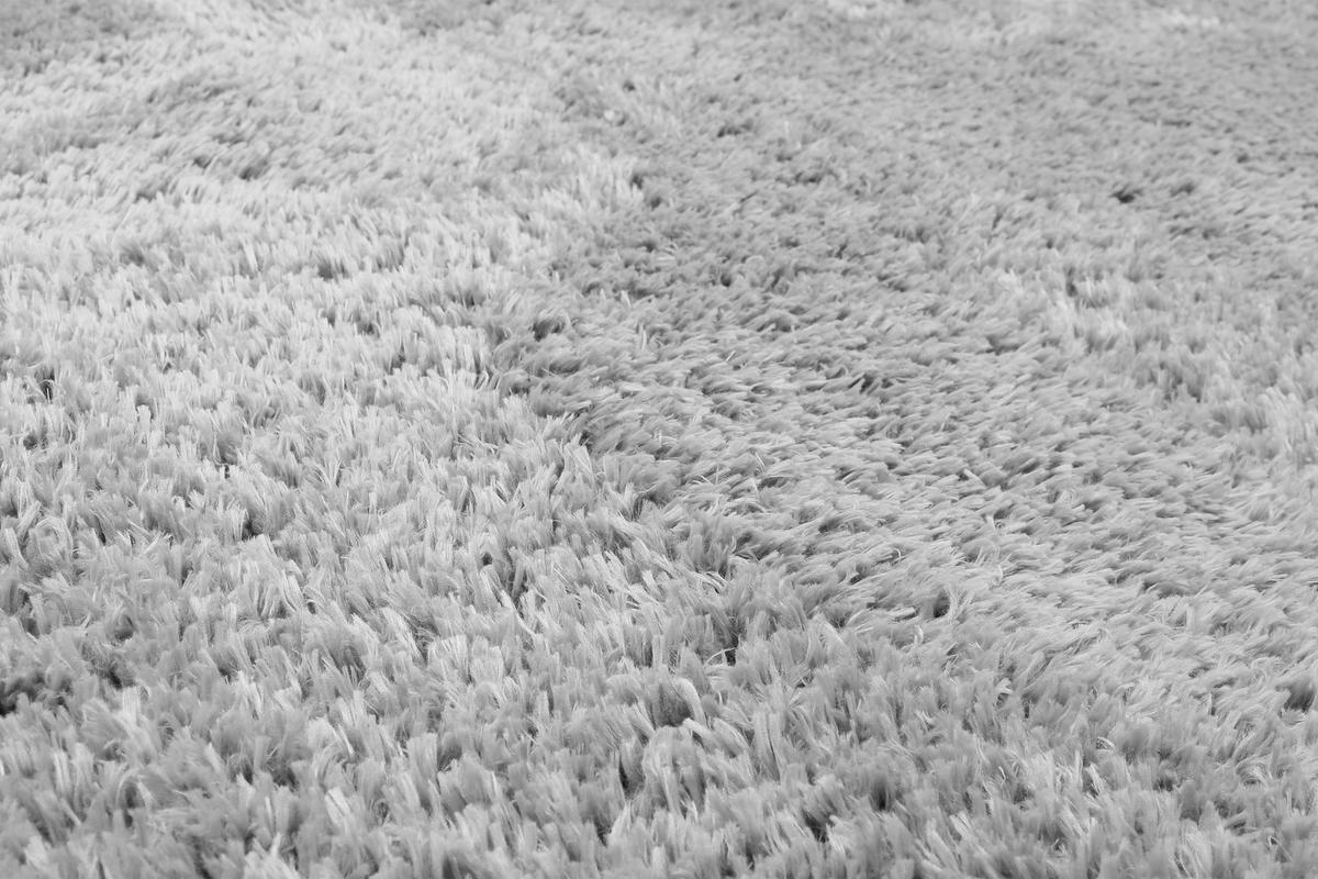Hochflor Teppich Silber Yogi Rund Ø 120 cm - Silberfarben, KONVENTIONELL, Textil (120cm) - Esprit