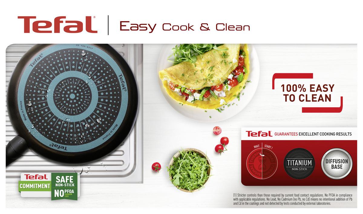 Pfannenset Simple Cook 3-Tlg., Antihaftbeschichtet - Schwarz, Basics, Metall (46/29/10cm)