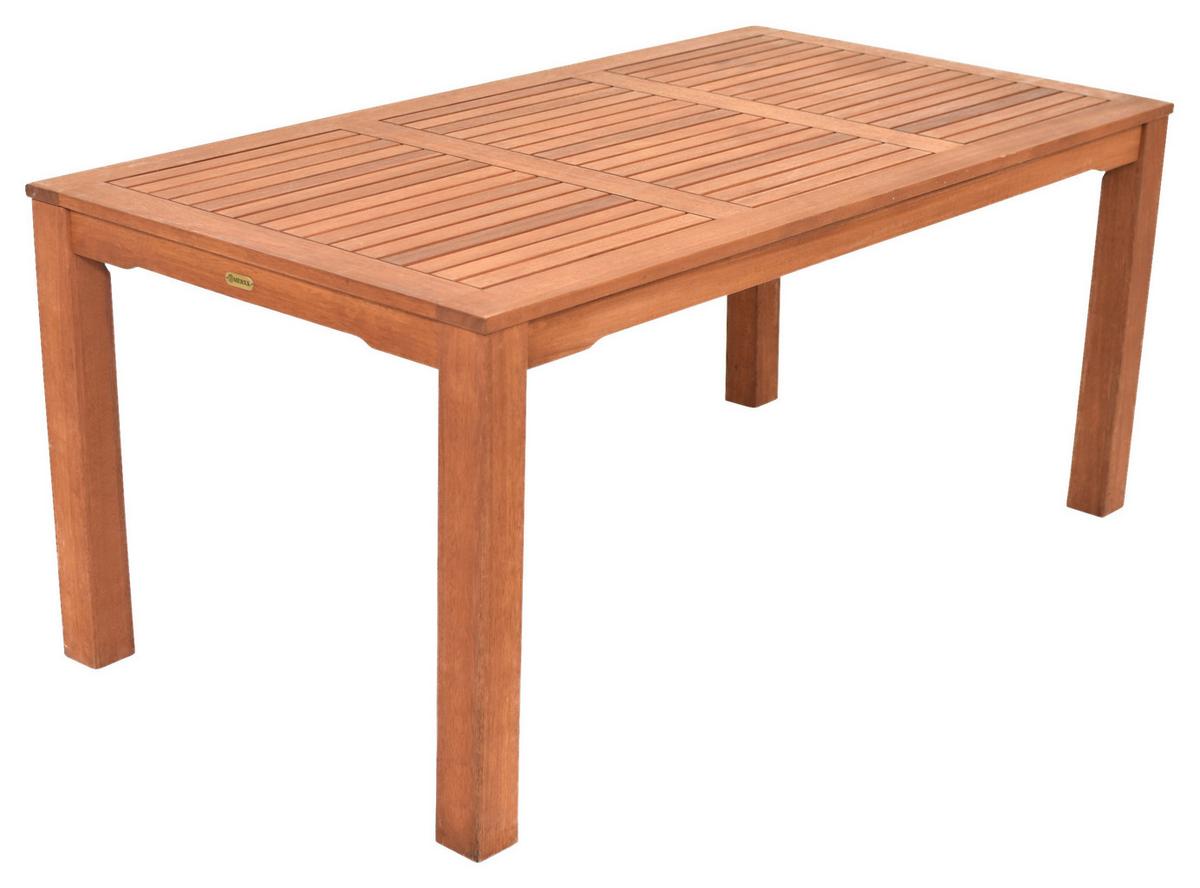 Gartentisch Echtholz Eukalyptusholz L: 170 cm - Braun, KONVENTIONELL, Holz (170/90/74cm) - Gardenson