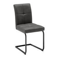 Houpací židle Cooper, COOPER - šedá/černá, Moderní, kov/textil (45/93/60cm) - Mömax