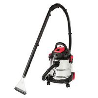 Waschsauger 2 In 1 20 L Mit Tragegriff + Rollen - Rot/Schwarz, Basics, Kunststoff/Metall (39/34/46cm)