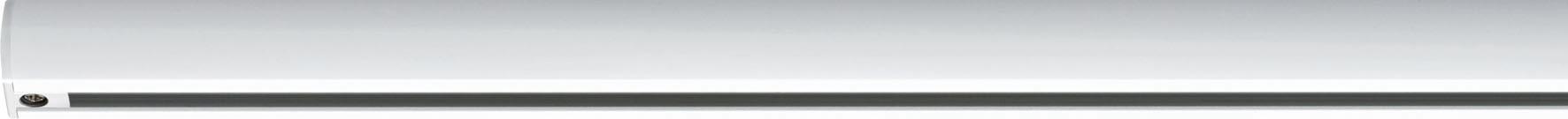 Schienensystem Urail 97682 in Weiß L: 50 cm - Weiß, Basics, Metall (50cm) - Paulmann