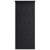 Garderobenpaneel Janne Schuhschrank 600 Nische - Schwarz, LIFESTYLE, Holzwerkstoff (50/110,6/20,9cm) - MID.YOU