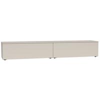 TV-Element Las Vegas Weiß B: 240 cm - Weiß, MODERN, Holzwerkstoff (240/36/48cm) - Vertico